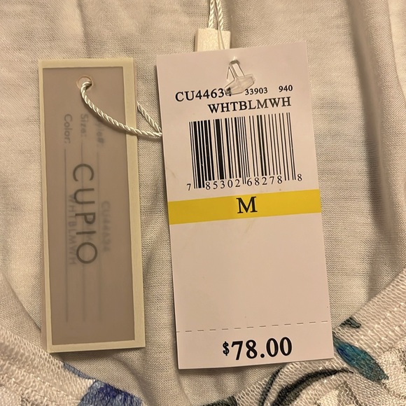 Cupio sleeveless floral layered tunic size medium - Picture 7 of 8